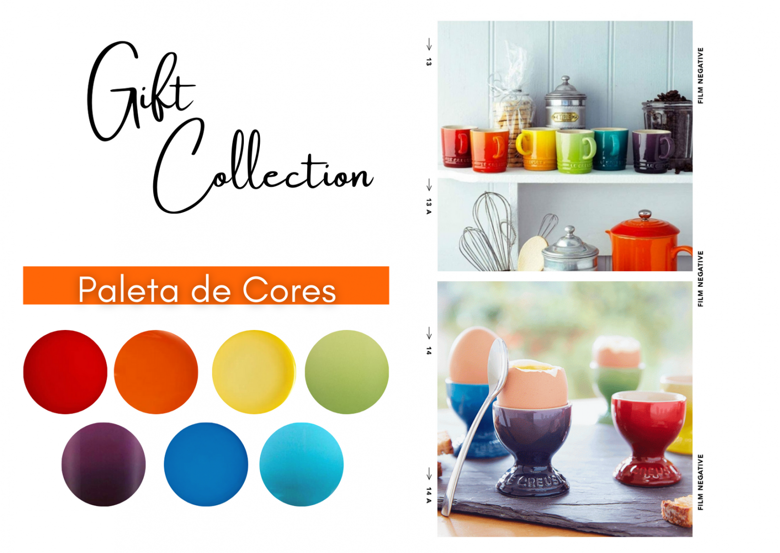 Set 06 Canecas Espresso Gift Collection Le Creuset Colorido 100ml
